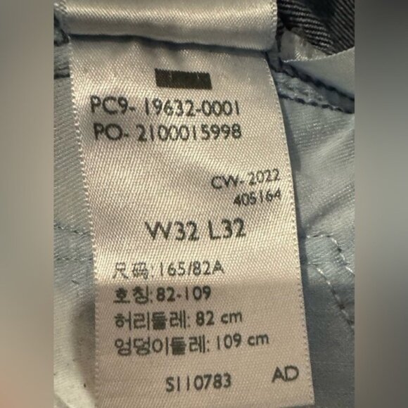 Levi’s Shaping Bootcut 315 Dark wash white stitching denim jeans stretch US32 - Picture 5 of 9